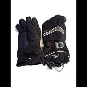 HEAD HIPORA Outlast WATERPROOF  SKI SNOWBOARD GLOVES w/ZIP POCKET Sz-small